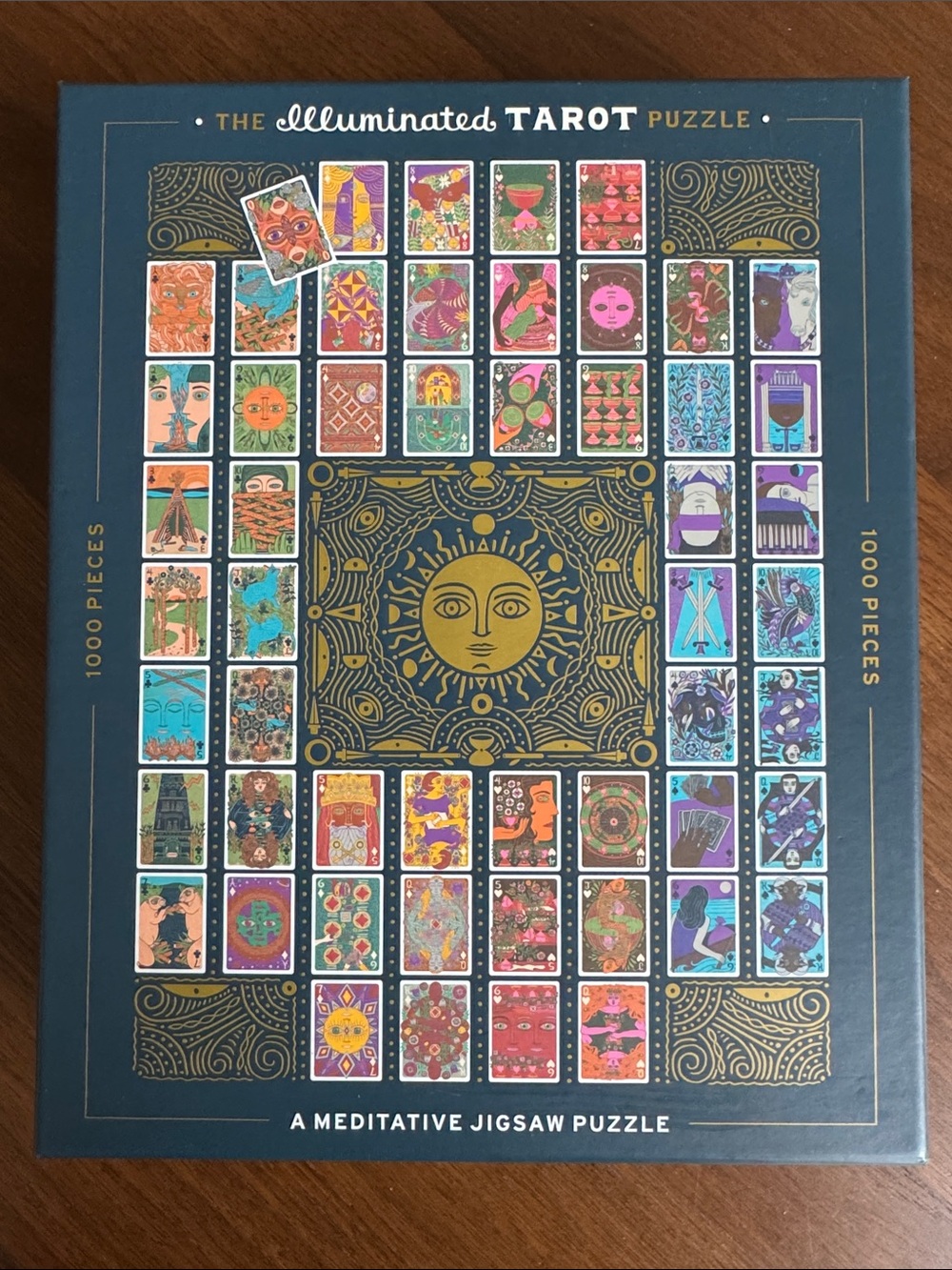 Opened The Illuminated Tarot Puzzle - perfect condition 1000 pc.